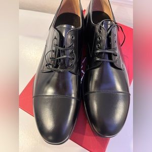 Ferragamo lace up derby size 12d new